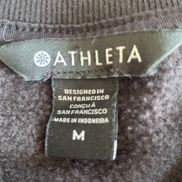 Black Athleta sweatshirt  😎 - Picture 3 of 6